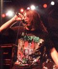 George"Corpsegrinder" Fisher  
"Monolith of death tour", 1997