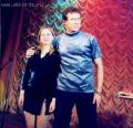 Синяя птица Александр Дроздов и Ольга Максимова
после концерта в Нижнем Новгороде, 2003
